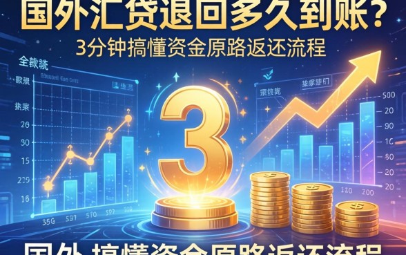 国外汇款退回要多久到账？3分钟搞懂资金原路返还流程